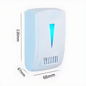 Ionizer Air Purifier,Plug In Air Purifier Ion, Protable and Quiet Plug-in Ionizer with Clear Negative Ion Wind Output, Automatic Release of Anions,Easy to Usefor Home and Office Use.