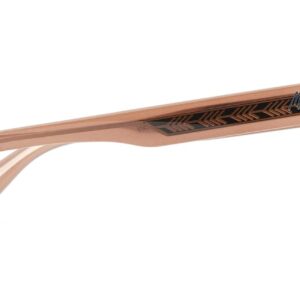 Maui Jim Maluhia Square Sunglasses, Shiny Trans Light Brown/Maui Ht Polarized, Medium