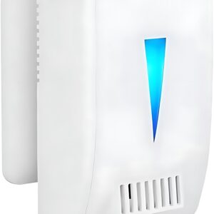 Ionizer Air Purifier,Plug In Air Purifier Ion, Protable and Quiet Plug-in Ionizer with Clear Negative Ion Wind Output, Automatic Release of Anions,Easy to Usefor Home and Office Use.