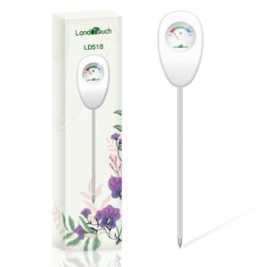 landtouch soil moisture meter, moisture meter for plants, moisture meter for soil, garden, farming, potted plants, indoor & outdoor, no batteries required