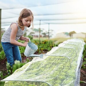 2 Pack Garden Netting - 10x33Ft,Ultra Fine Mesh Netting,Raised Bed Plant Covers Netting Barrier Net Protect Fruit Flower Vegetables Crops from Tiny Pests Insect Birds Deer Squirrels