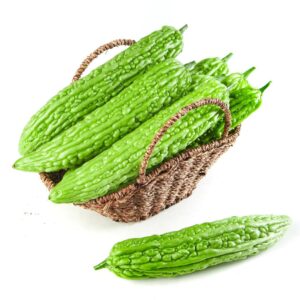 Pack of 40 Bitter Melon Seeds for Planting, Asian Bitter Gourd Seeds, Asian Vegetable Seeds