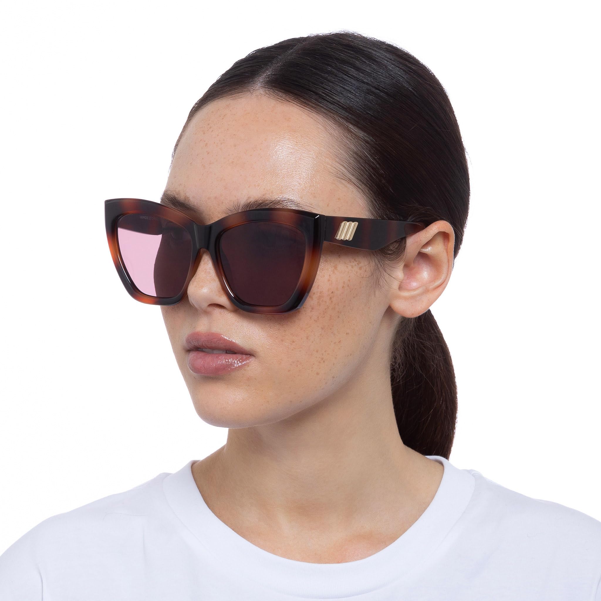 Le Specs Women's Vamos Sunglasses, Tort, Brown, One Size