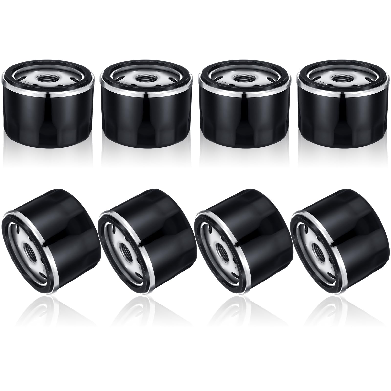 Gisafai 8 Pcs 492932S Oil Filters Compatible with 492932, 492932S, 492056, 695396, 696854/Kawasaki/Kohler Lawn Mower AM125424 GY20577 49065-7007 49065-0721