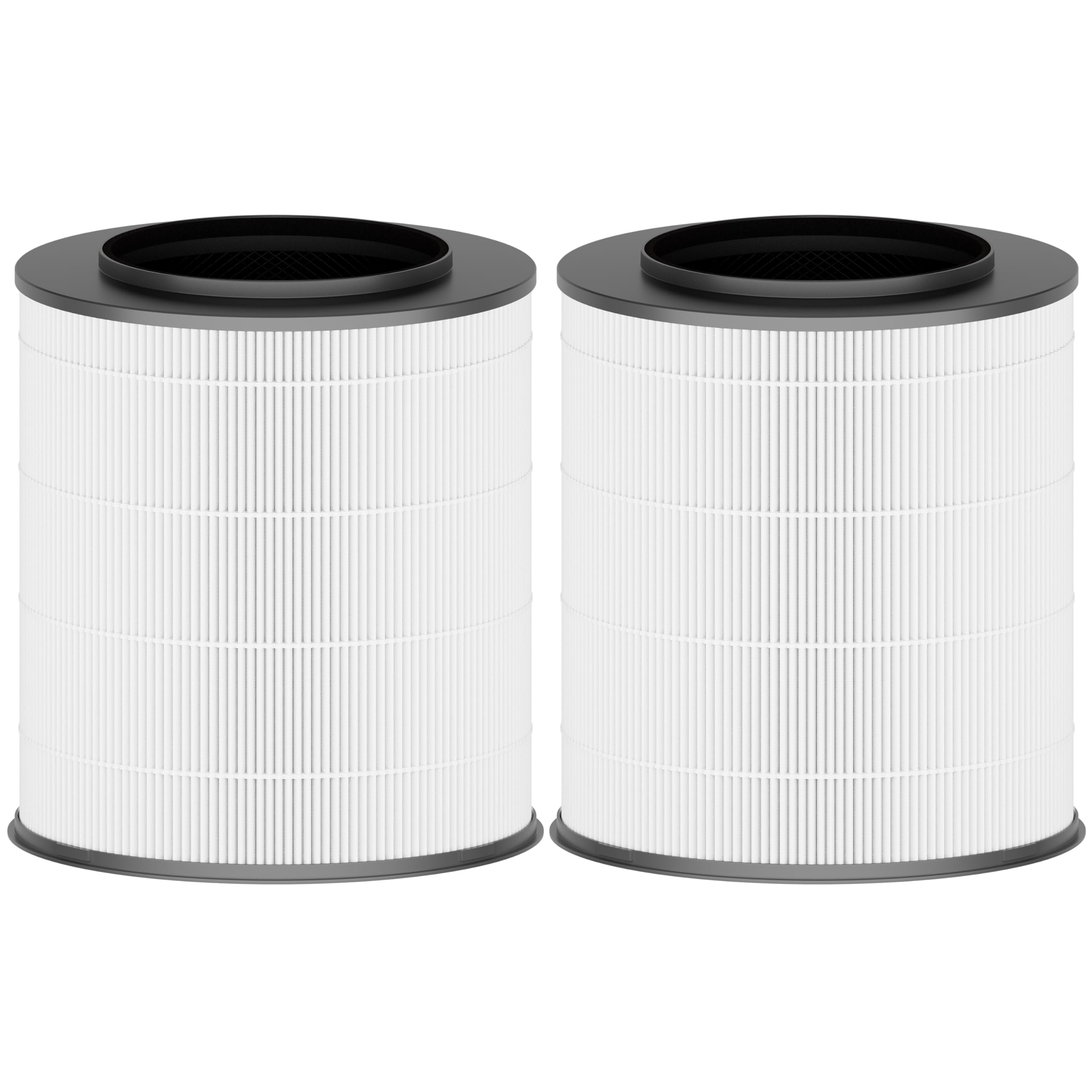 Hichoryer 12030 Medium Room Replacement Filter, Compatible with 1,000 Sq. Ft. Clorox® Medium Room Air Purifier model # 11030 & 11031, Compare to Item Number 12030, 2 Pack