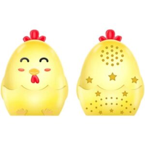 Mookblank 2pcs Cute Reusable Fridge Deodorizer chick Shape, Fridge Cleaner Can Absorb Odor Smell Remover Activated Charcoal Odor Absorber Fun Tools for Home Bathroom Office Car