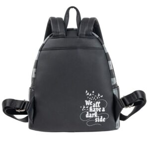 Loungefly Wednesday Nevermore Mini-Backpack, Black