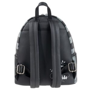 Loungefly Wednesday Nevermore Mini-Backpack, Black