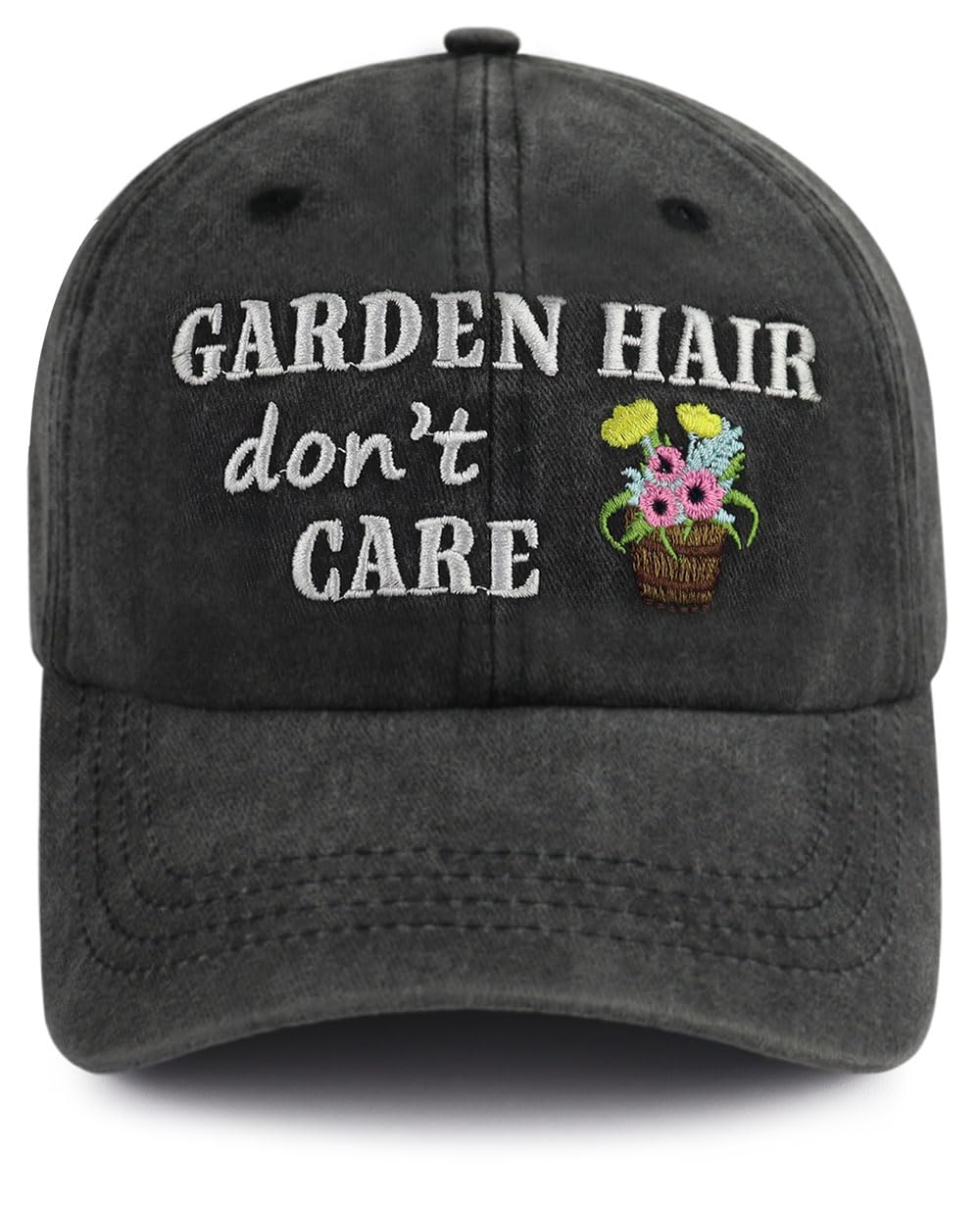 Kahhrepa Gardening Gifts for Women, Garden Accessories Party Decorations Baseball Cap, Plant Lover Retirement Birthday Gift, Gardening Hat for Grandma Mom Aunt