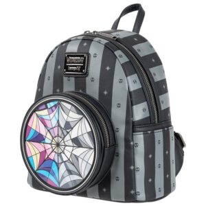 Loungefly Wednesday Nevermore Mini-Backpack, Black