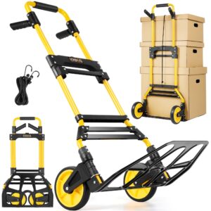 updated aluminium hand truck dolly 270lb capacity