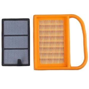 SOLLON TS420 TS410 Air Filter + Pre Cleaner Set for Stihl TS420 TS410 TS 420 TS 410 TS410Z TS420Z TS480 TS500i Concrete Cut Off Saw Replace 4238 141 0300 5 Pack