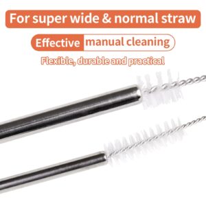 Straw Cleaner for Stanley, Extra Long Straw Cleaner Brush for 40/30/20 oz Stanley Mug, Straw Cleaner Brush for 40 oz Stanley Mug (10PCS)