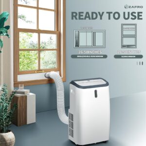 ZAFRO Portable Air Conditioners 14000 BTU Air Conditioner for Room Up to 700 Sq. Ft