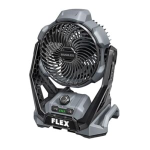 flex 24v brushless cordless 1,100 cfm jobsite fan tool only, battery and charger not included - fx5471-z