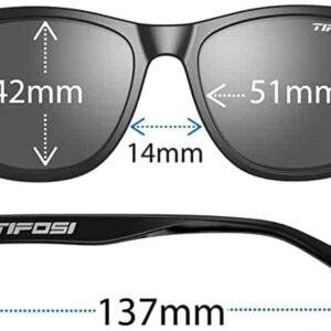 Tifosi Swank Sunglasses (Golden Ray/Sky Blue Mirror Lenses)