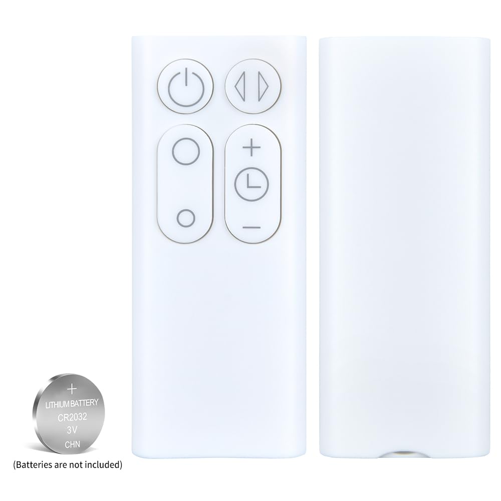 New Replacement Remote Only for Dyson Fan AM06 AM07 AM08, Part NO.965824-01 965824-02 - White