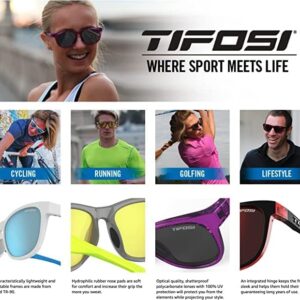 Tifosi Swank Sunglasses (Golden Ray/Sky Blue Mirror Lenses)