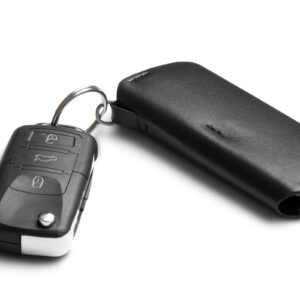 Bellroy Key Cover Plus – Third Edition (Leather Key Holder, Holds 4 – 8 Keys) - Black