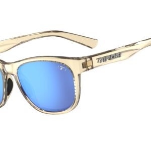 Tifosi Swank Sunglasses (Golden Ray/Sky Blue Mirror Lenses)