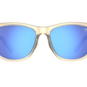 Tifosi Swank Sunglasses (Golden Ray/Sky Blue Mirror Lenses)