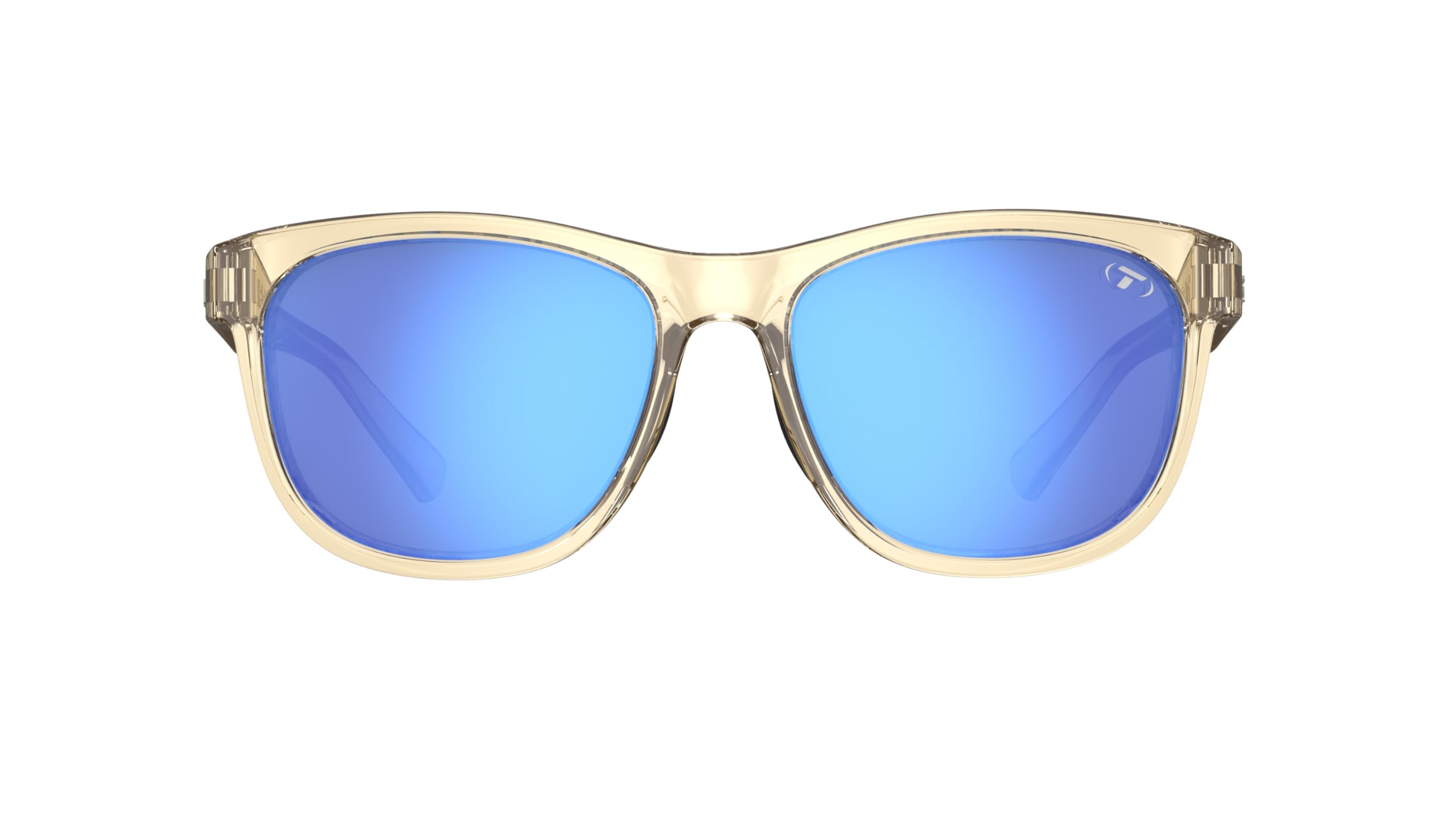 Tifosi Swank Sunglasses (Golden Ray/Sky Blue Mirror Lenses)