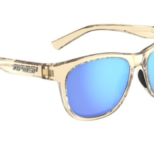 Tifosi Swank Sunglasses (Golden Ray/Sky Blue Mirror Lenses)