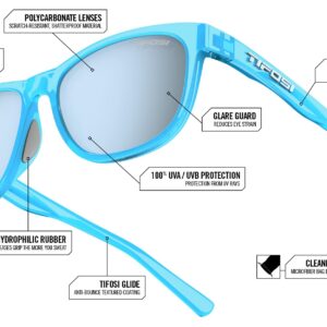 Tifosi Swank Sunglasses (Golden Ray/Sky Blue Mirror Lenses)