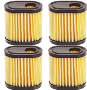 niehyicy 4 pack 36905 air filter replace for tecumseh 740083a,craftsman 33331 fits tecumseh lev100 lev115 lev120 lv195ea ovrm65 ovrm105 ovrm120 lawn mower air cleaner element