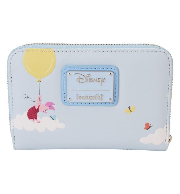 Loungefly Eeyore and Friends Winnie the Pooh Floating Balloons Disney Zip Around Wallet Standard