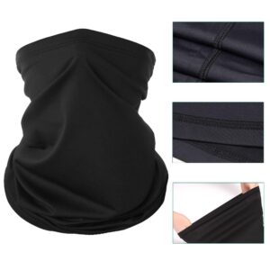 6 Pieces Summer Face Cover Scarf Mens Neck Gaiter For Men Women UV Protection Face Breathable Sun Protection Cycling Running (Multicolour-01)