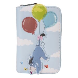 Loungefly Eeyore and Friends Winnie the Pooh Floating Balloons Disney Zip Around Wallet Standard