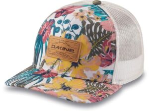 dakine peak to peak trucker - white tropidelic