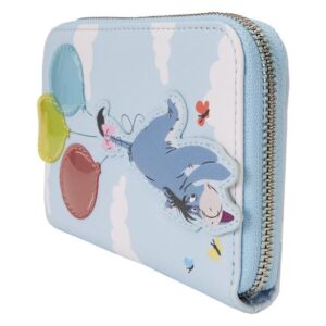 Loungefly Eeyore and Friends Winnie the Pooh Floating Balloons Disney Zip Around Wallet Standard