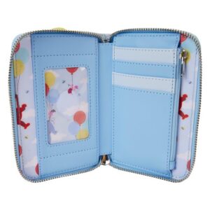 Loungefly Eeyore and Friends Winnie the Pooh Floating Balloons Disney Zip Around Wallet Standard