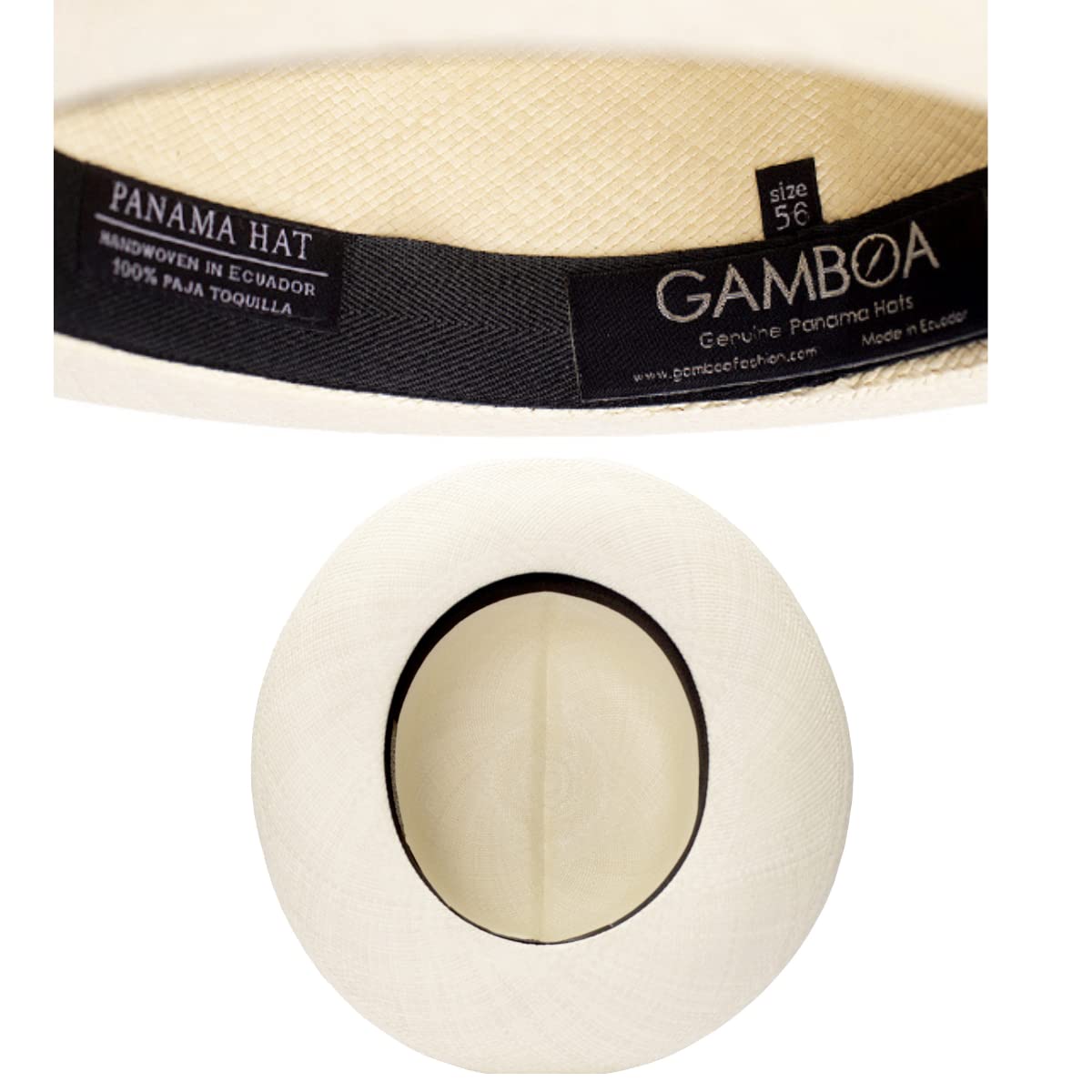 Gamboa Original Colonial Panama Hat for Men and Women Straw Optimo Hats Sun Protection UV UPF50+