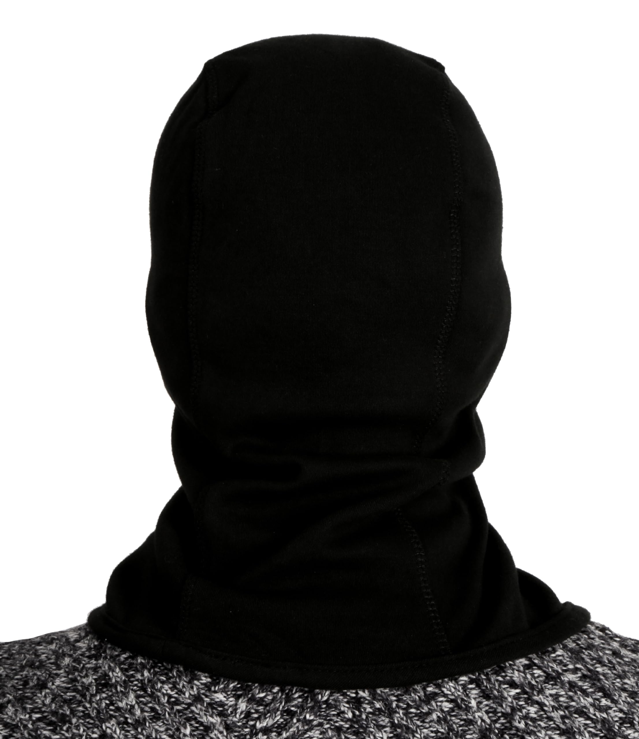 BOCOMAL FR Balaclava Face Mask 7oz Flame Resistant Covering Welding Hood Arc Rated NFPA2112 CAT2 One Size Black