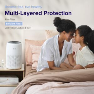 LEVOIT Air Purifiers for Bedroom Home, 3-in-1 Filter Cleaner & Aroma Pads 16 Pack, Humidifier Replacement Filters, Compatible with LV600S