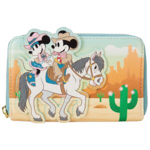 Loungefly Disney Western Mickey & Minnie Wallet | Disney Wallets Standard