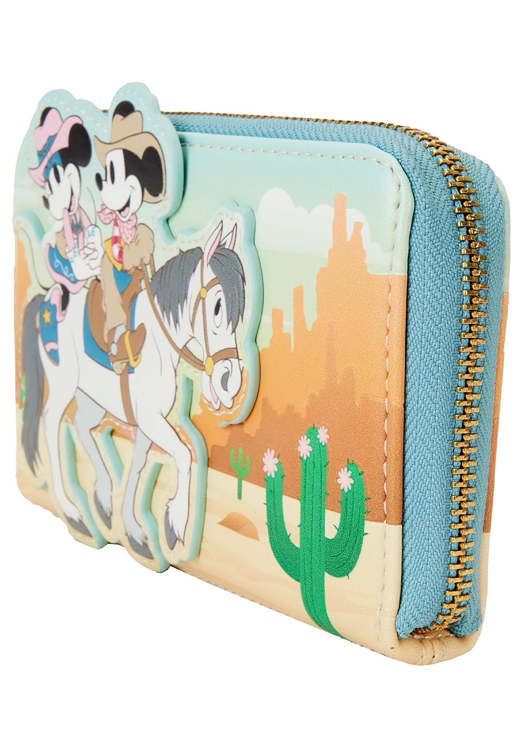 Loungefly Disney Western Mickey & Minnie Wallet | Disney Wallets Standard