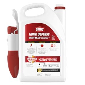 Ortho Home Defense Insect Killer for Indoor & Perimeter2 with Comfort Wand, Controls Ants, Roaches, Spiders, and More, 1 gal.