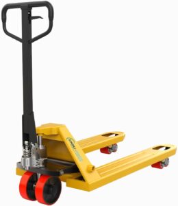 pallet jack, 6,000 lb capacity,27" x 48" pallet truck