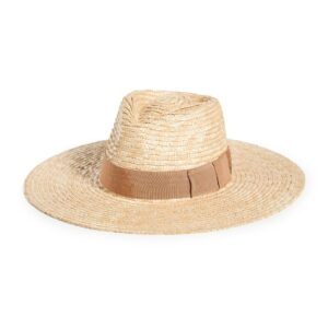 Brixton Women's Joanna Straw Hat, Honey/Lion, Tan, M