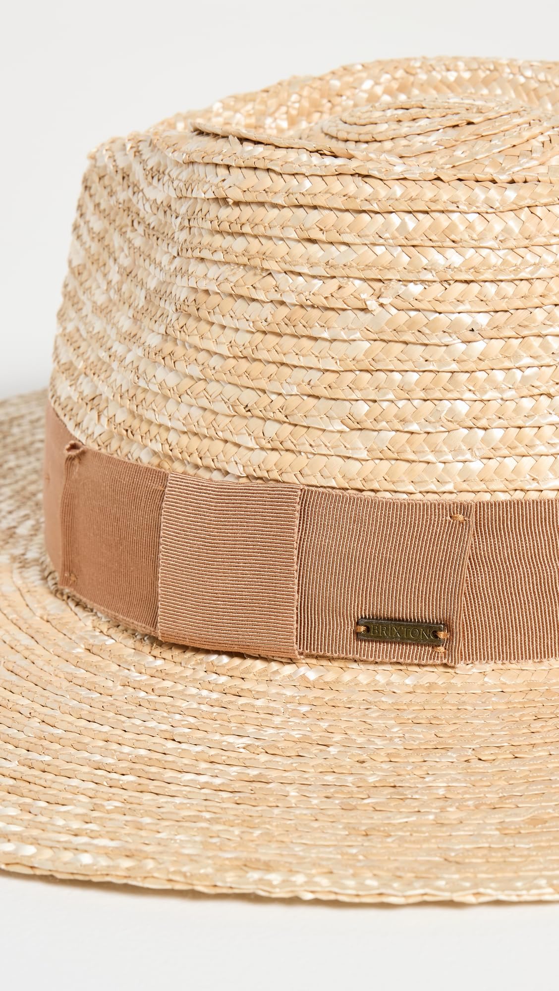 Brixton Women's Joanna Straw Hat, Honey/Lion, Tan, M