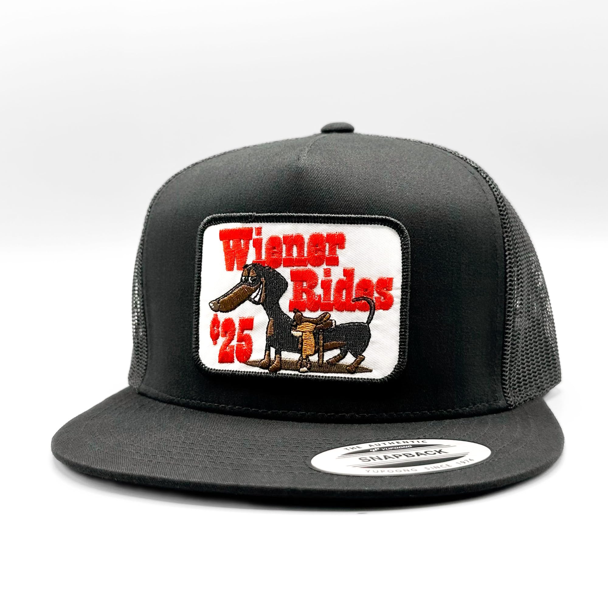 Generic Wiener Rides 25 Cents Funny Trucker Hat Black