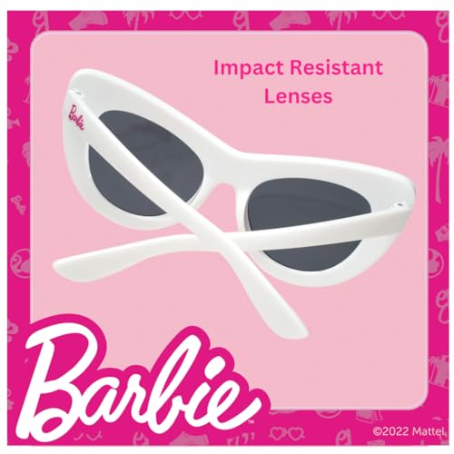 Sun-Staches Barbie Adult Sunglasses | Official Barbie Cat Eye Women's Shades | UV 400 | One Size Fits Most