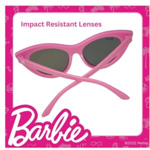 Sun-Staches Barbie Adult Sunglasses | Official Barbie Pink Women's Shades | UV 400 | One Size Fits Most