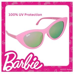 Sun-Staches Barbie Adult Sunglasses | Official Barbie Pink Women's Shades | UV 400 | One Size Fits Most