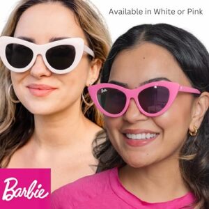 Sun-Staches Barbie Adult Sunglasses | Official Barbie Cat Eye Women's Shades | UV 400 | One Size Fits Most