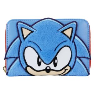 Loungefly Sonic The Hedgehog Classic Plush Zip Around Wallet